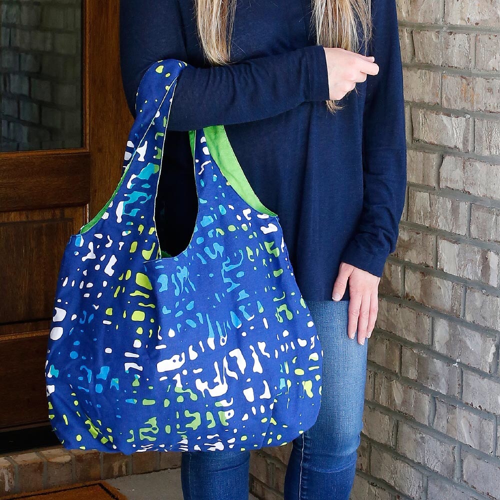 🆕 Reversible Hobo Bag. Cotton Canvas🆕